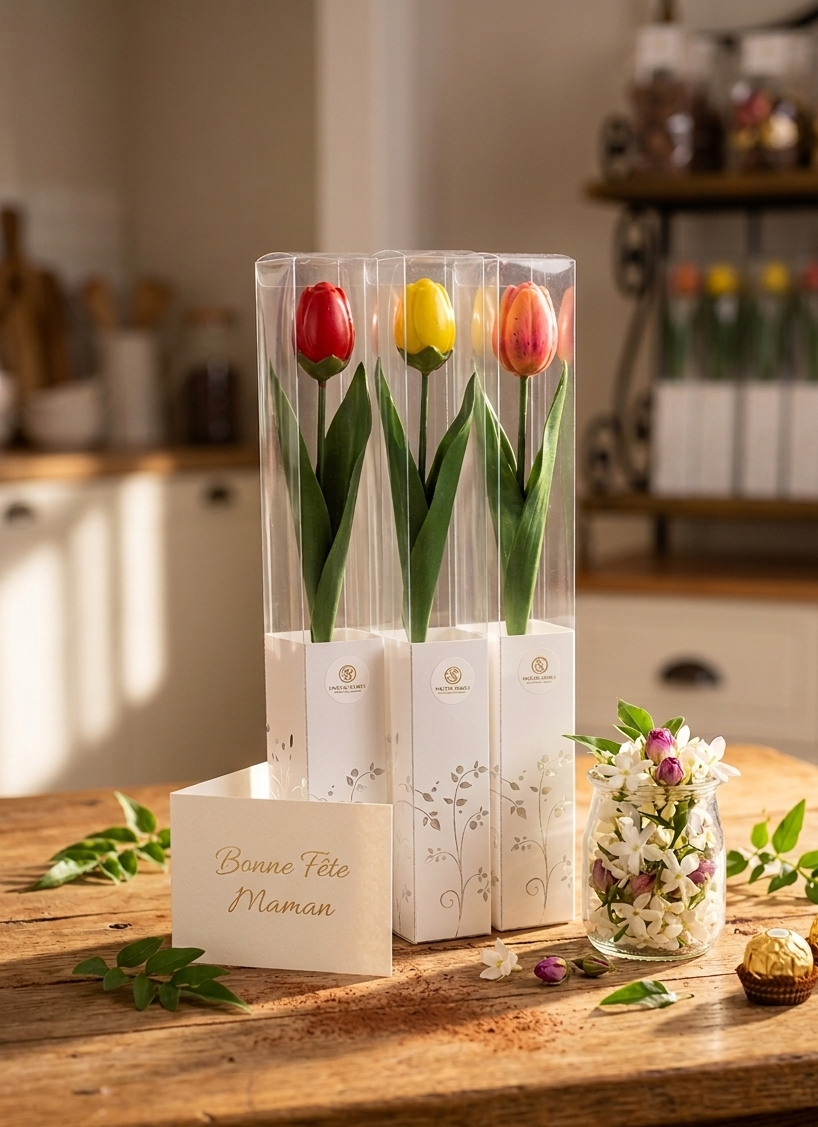 Tulipes Praliné 36g