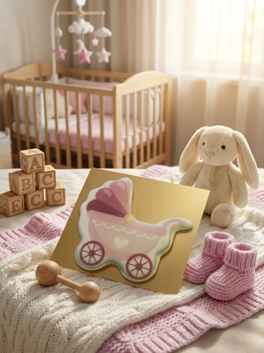 Coffret biscuits " c'est une fille "