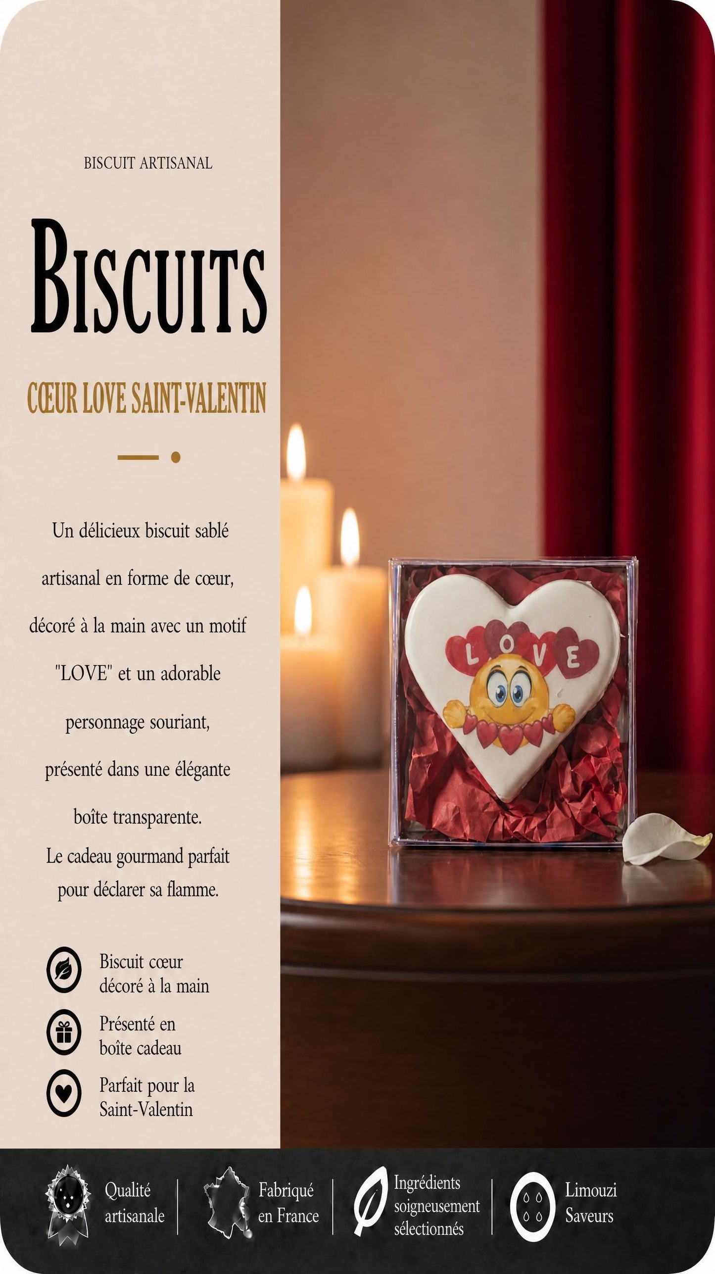 Biscuits Personnalisés " Emoji "