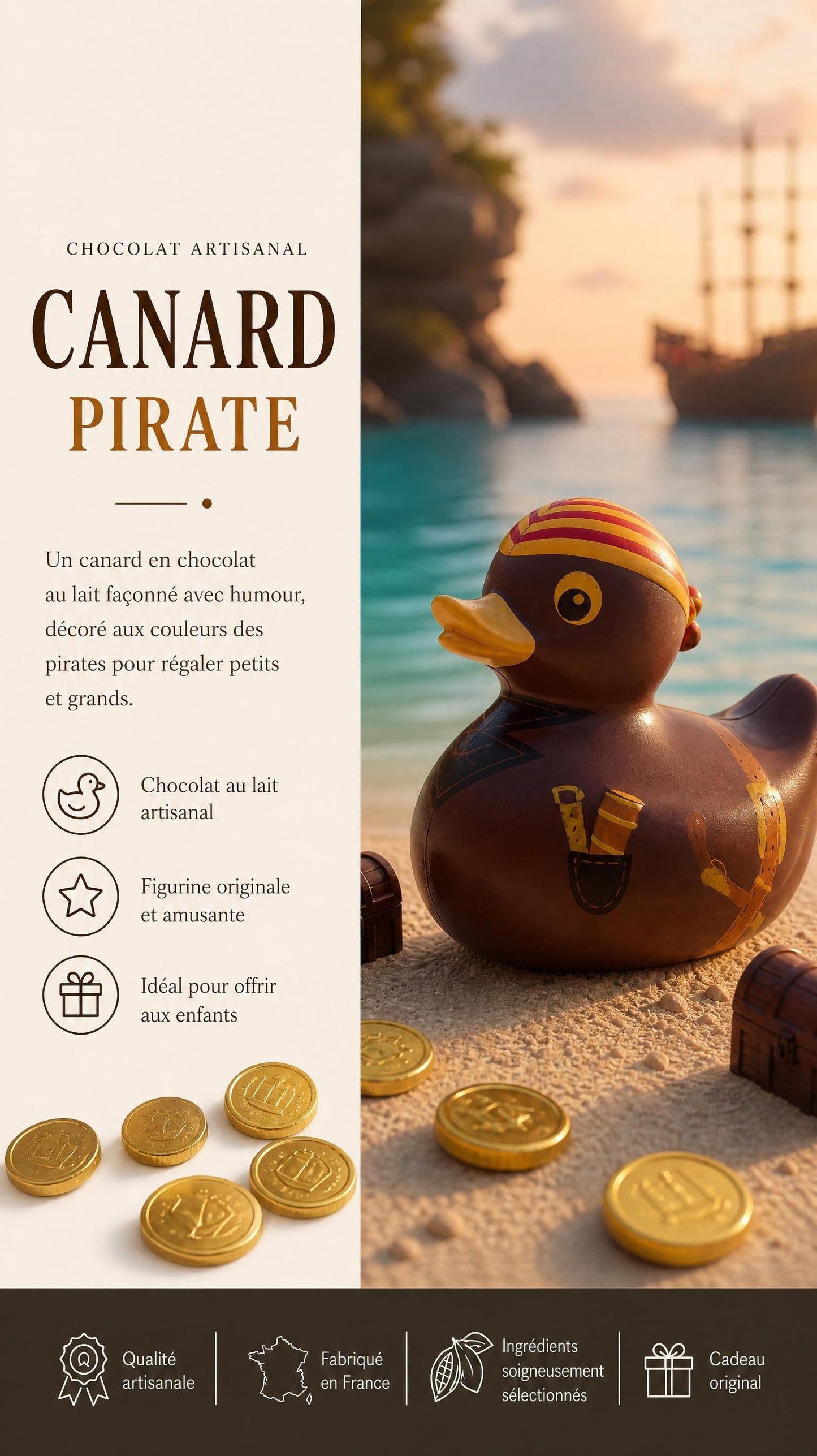 Ducky le Pirate 80g