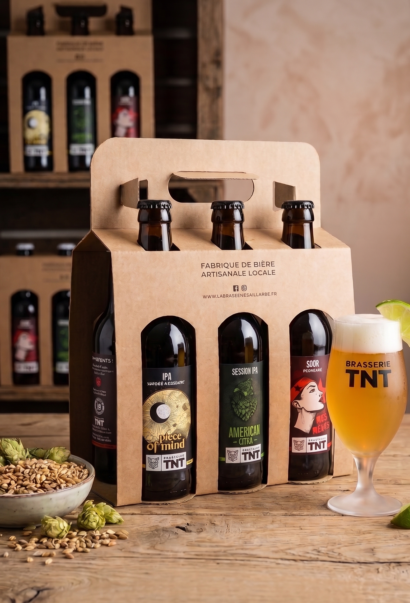 Coffret 6 Bières Craft 198cl
