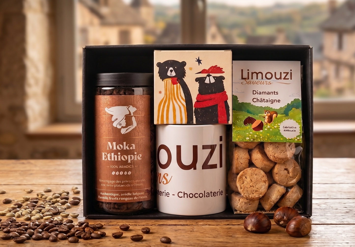 Coffret Dégustation Café & Douceurs