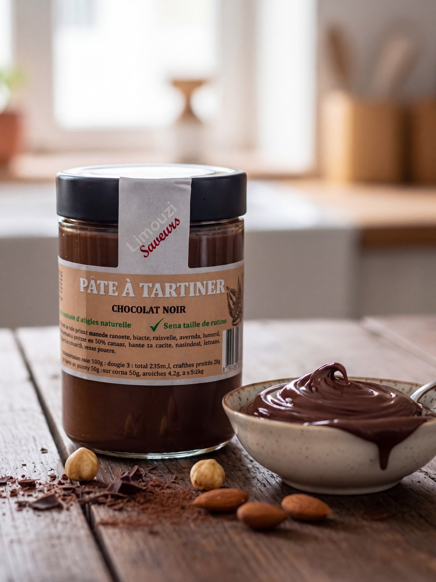 Pâte à Tartiner chocolat noir 300g
