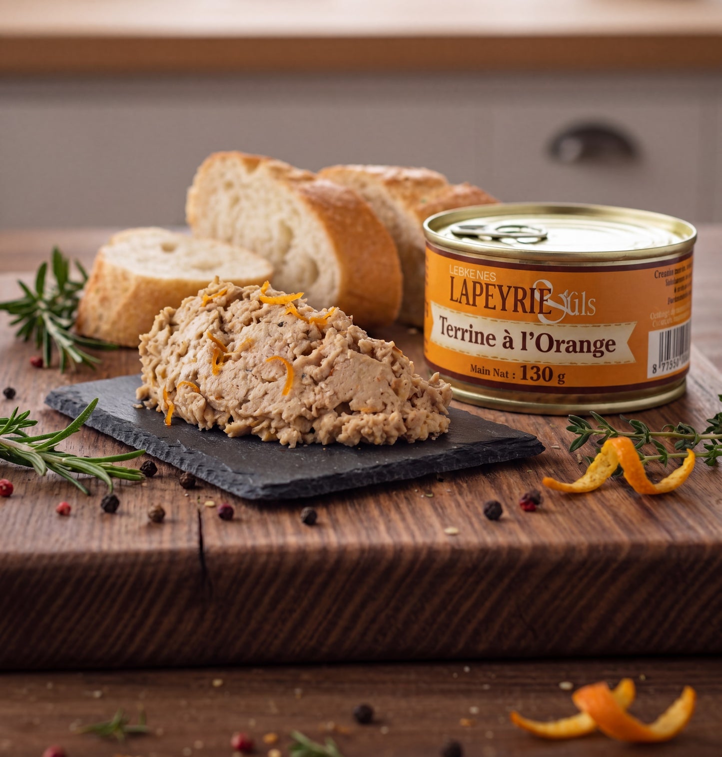 Terrine à l'orange