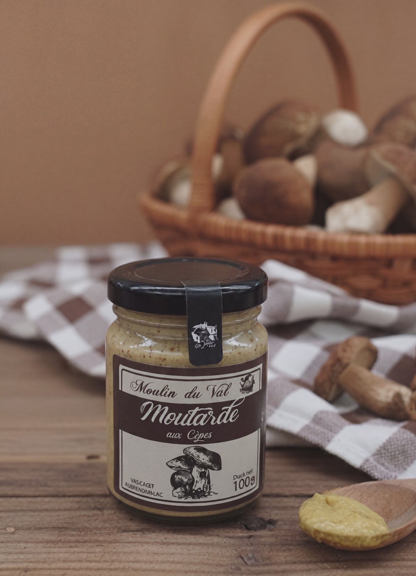 Moutarde aux cèpes