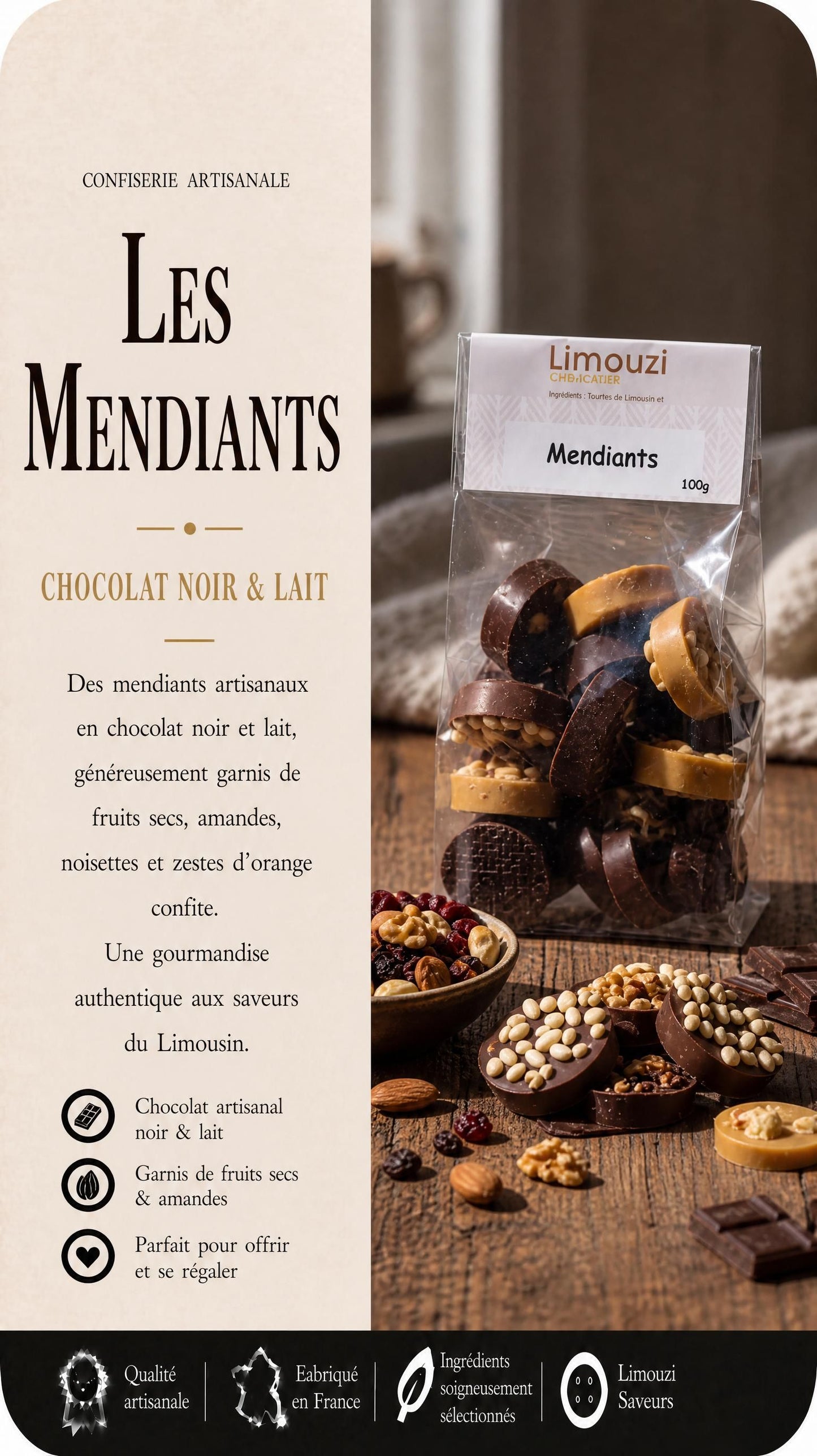 Mendiants 160g