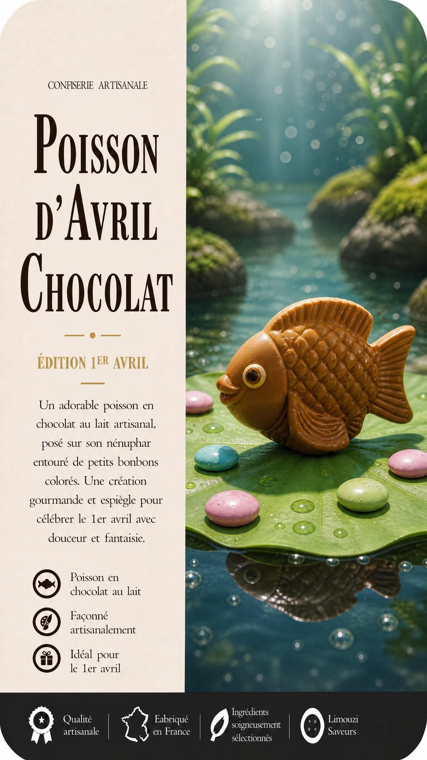 Le Poisson Écaille 50g
