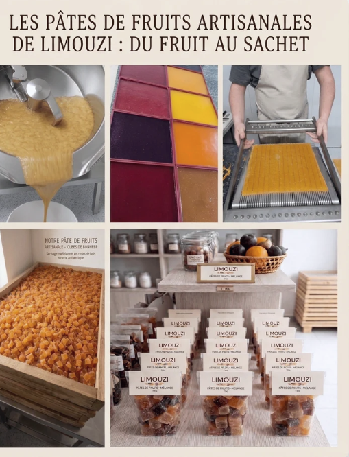 Pâtes de fruits artisanales : plongez dans le savoir-faire de Limouzi Saveurs, en Corrèze