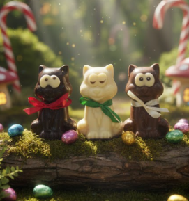 Trio de chatons 150g