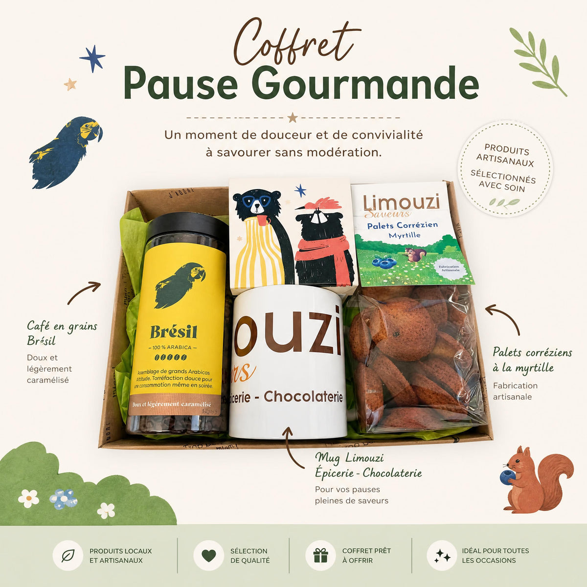 Notre Sélection de Coffrets Dégustation Café & Douceurs