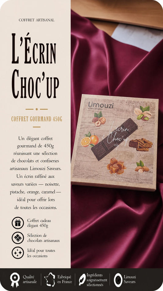 L'écrin 6 barres Choc'up 480g