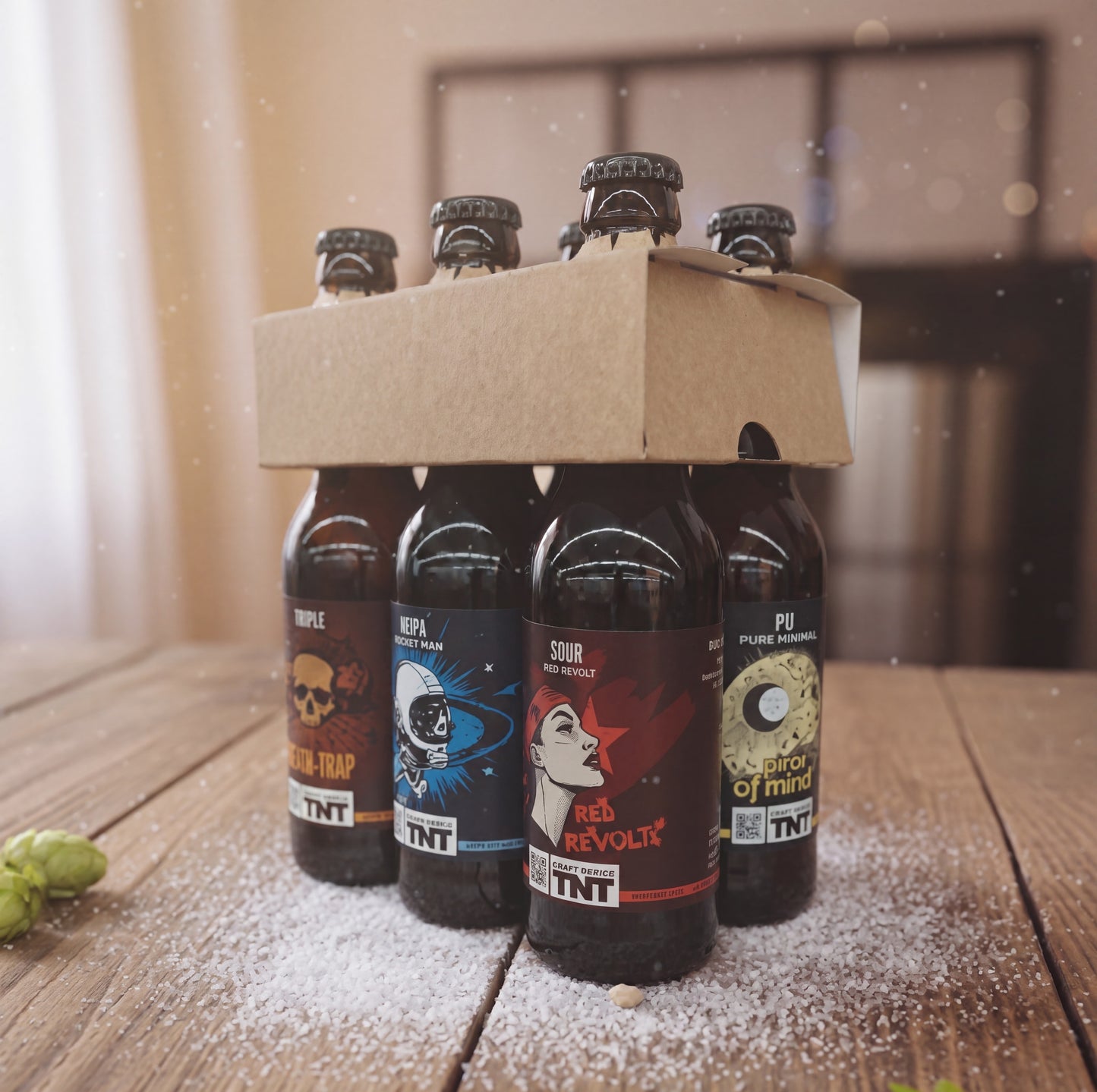 Coffret 6 bières Craft 198cl