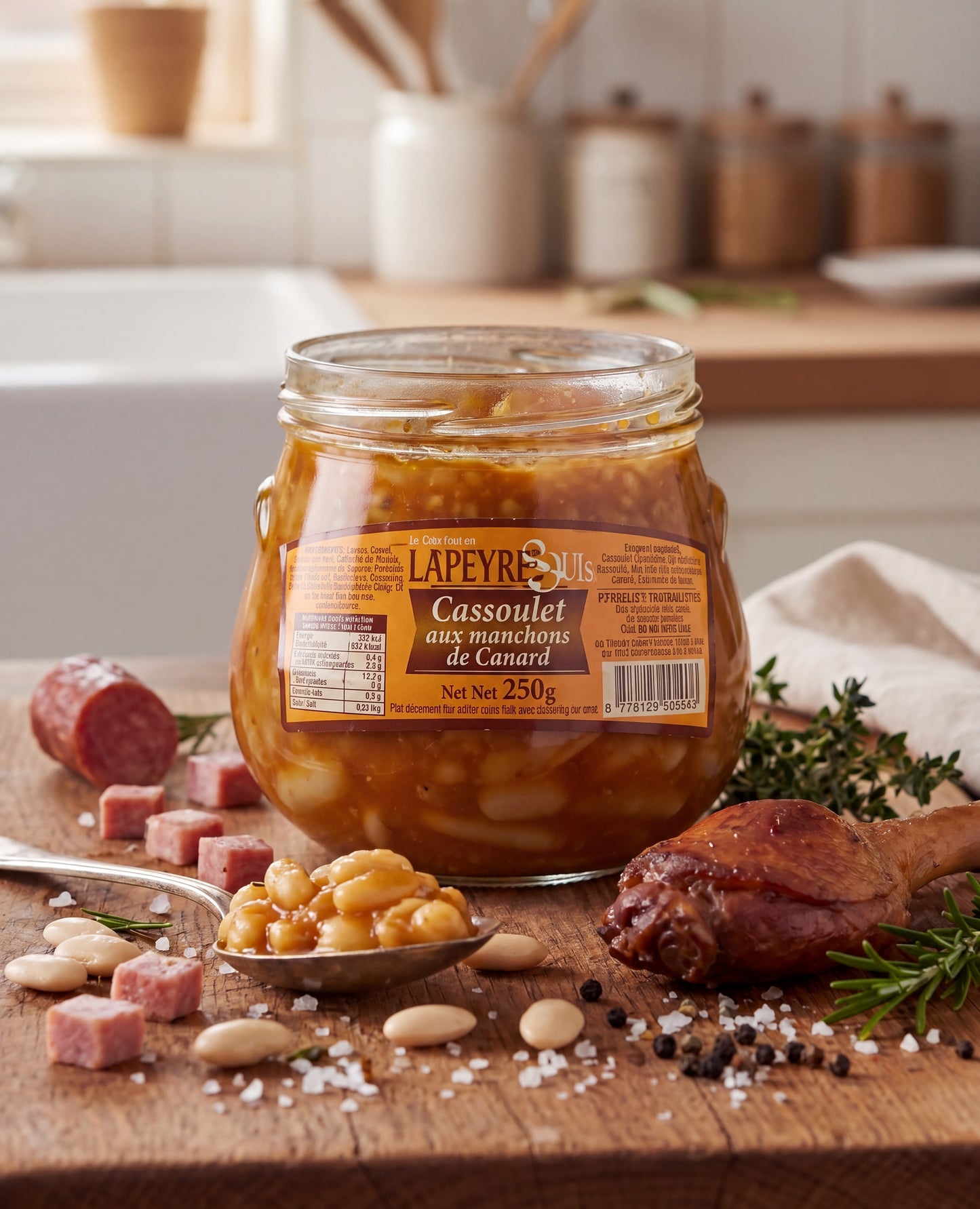 Cassoulet aux manchons de canard