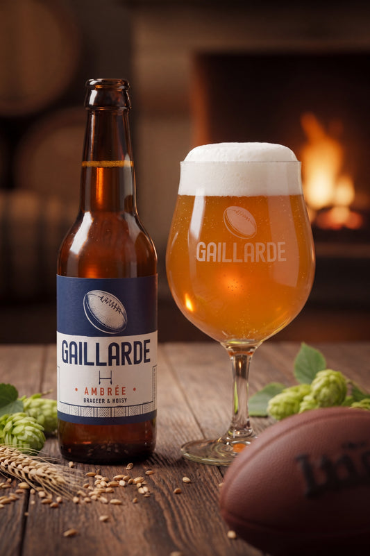 Bière Ambre La Gaillarde 33cl