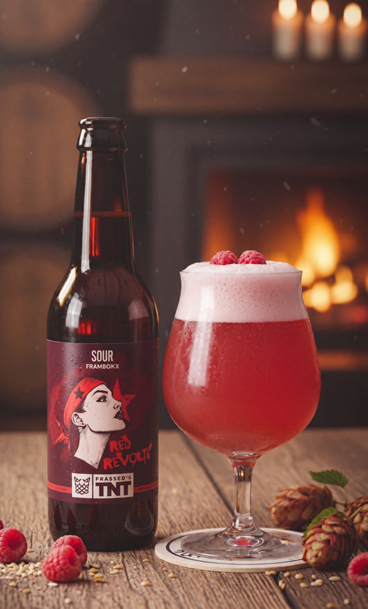 Bière Sour Framboise "Red Revolte" 33cl