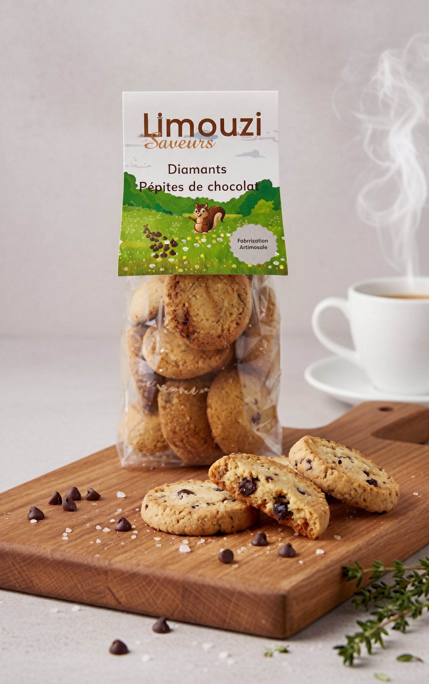 Diamants pépites de chocolat 150G