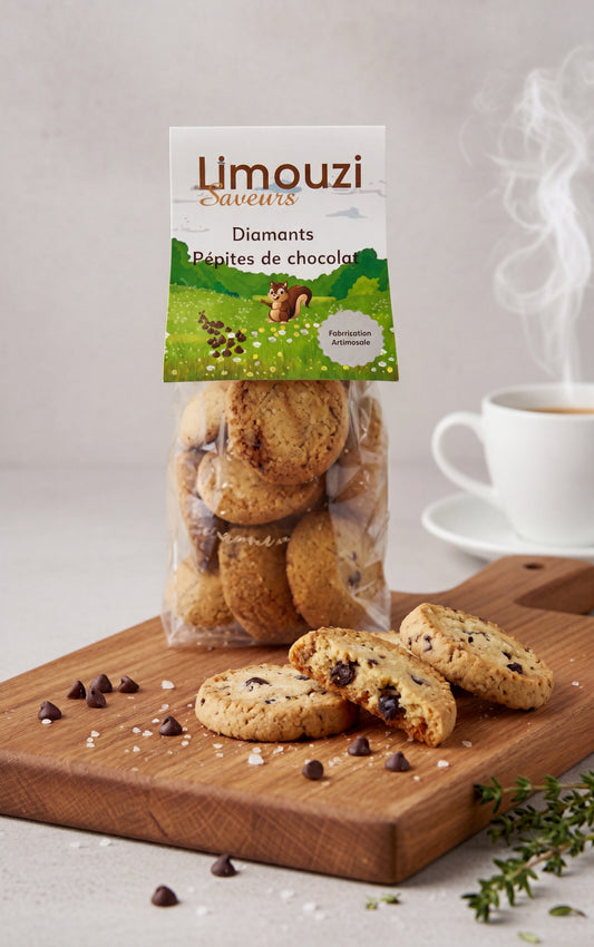 Diamants pépites de chocolat 150G