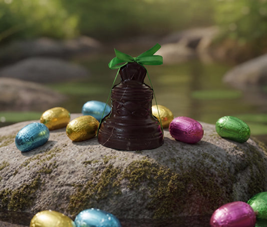 Petite cloche noire garnie 60g