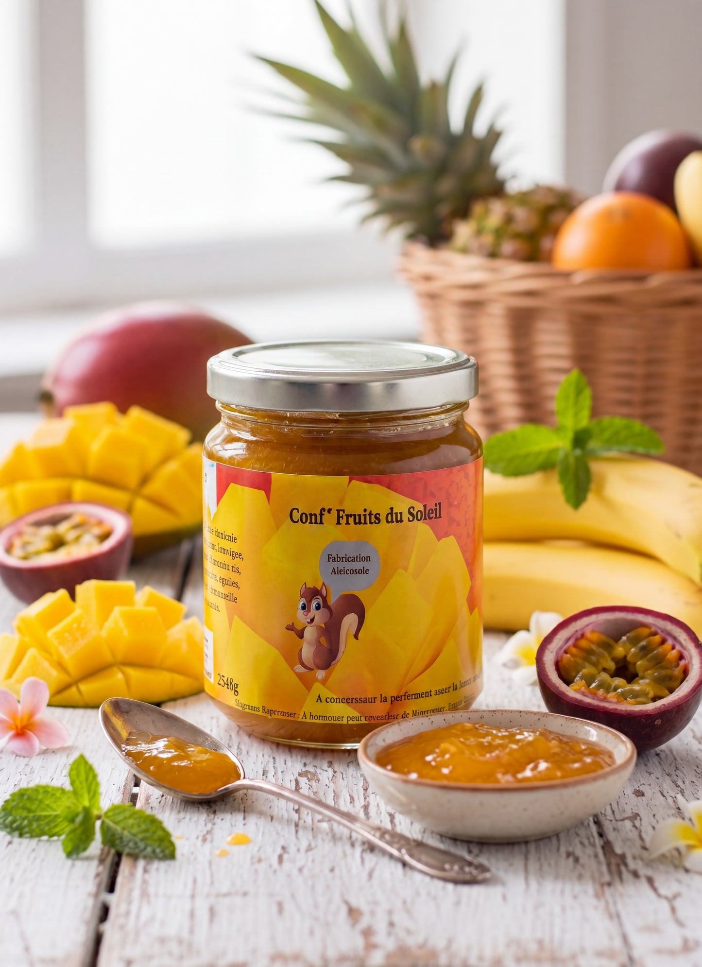 Confiture fruits du soleil