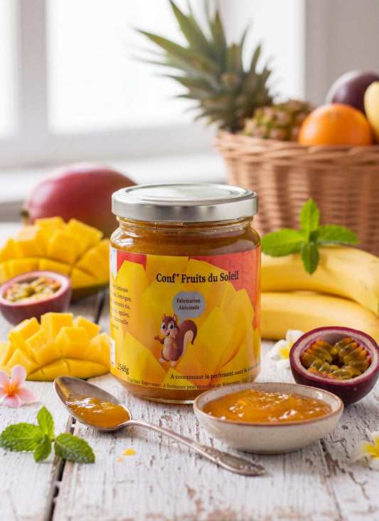 Confiture fruits du soleil