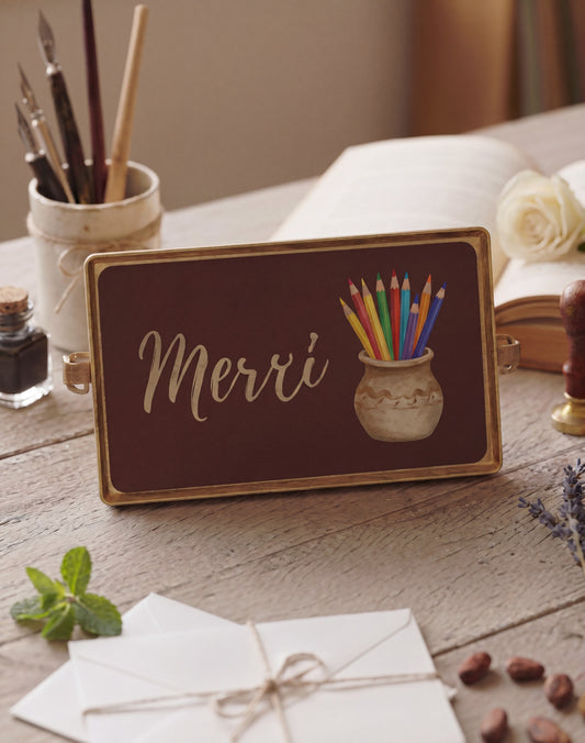 Coffret chocolat Merci Pot Crayons 150g