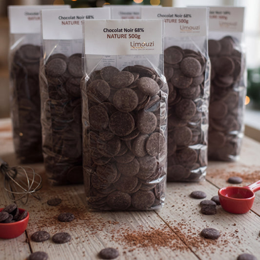 Pistoles chocolat noir 66% 500g