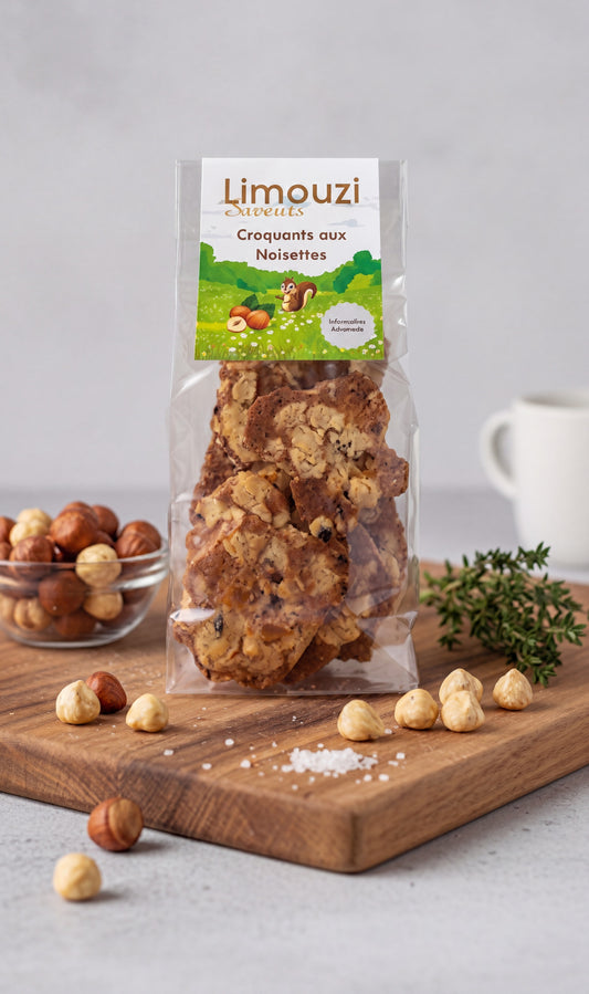Croquants noisette 80G
