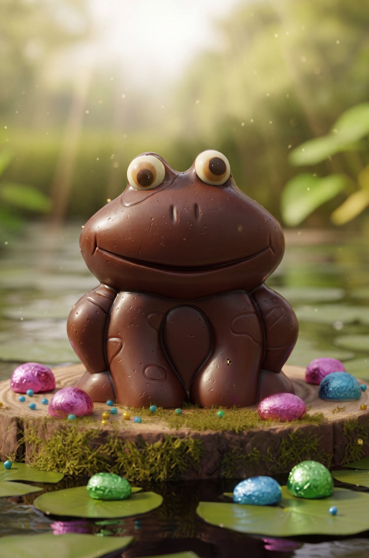 Grenouille chocolat lait