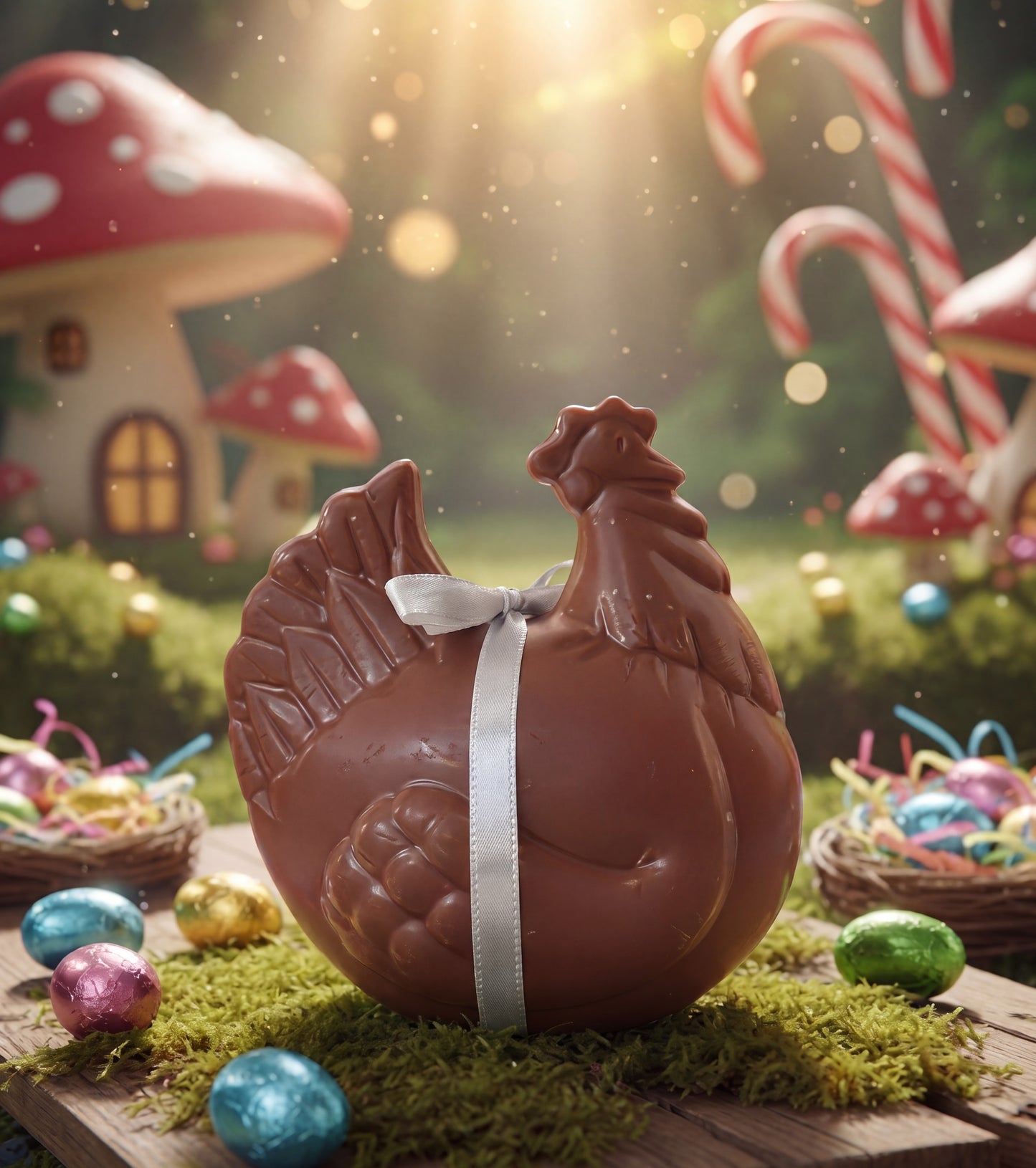 Poule lait garnie 120g