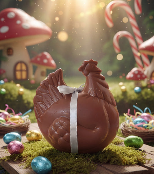 Poule lait garnie 120g