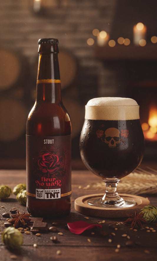 Bière Stout "Fleur No War" 33cl
