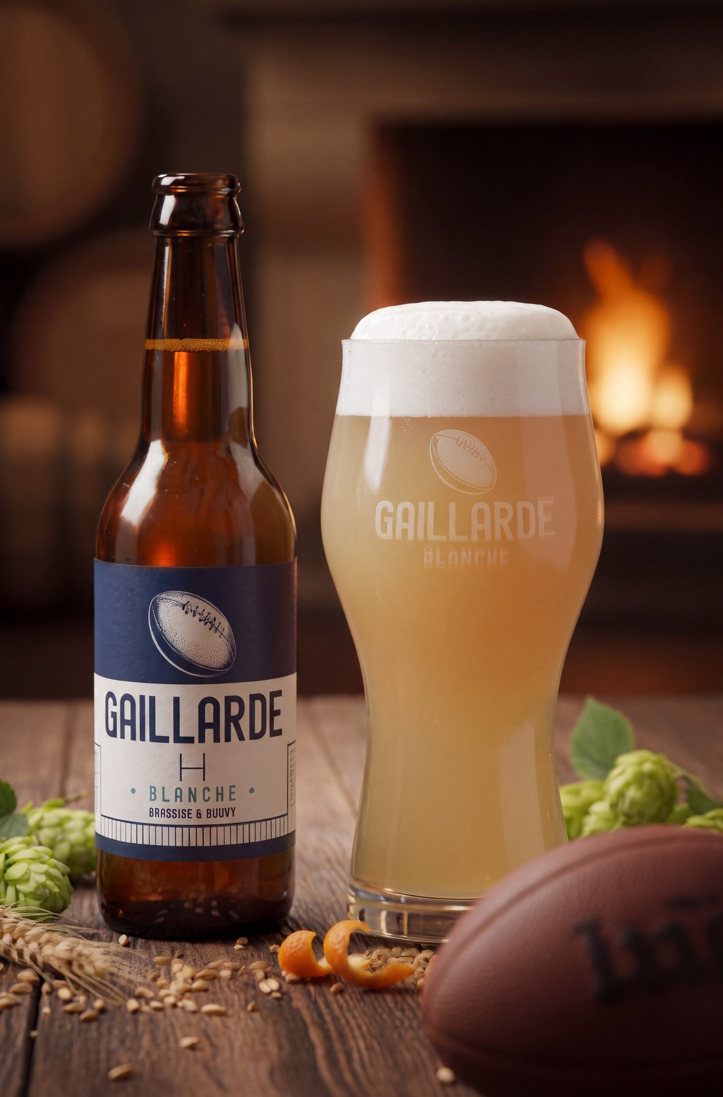 Bière Blanche La Gaillarde 33cl