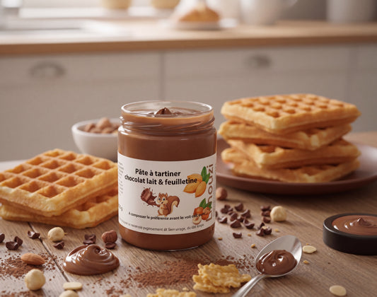 Pâte à Tartiner chocolat lait & feuilletine 300g