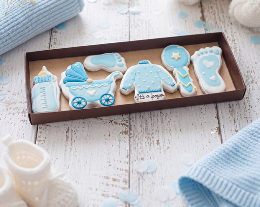 Coffret biscuits " c'est un garçon "