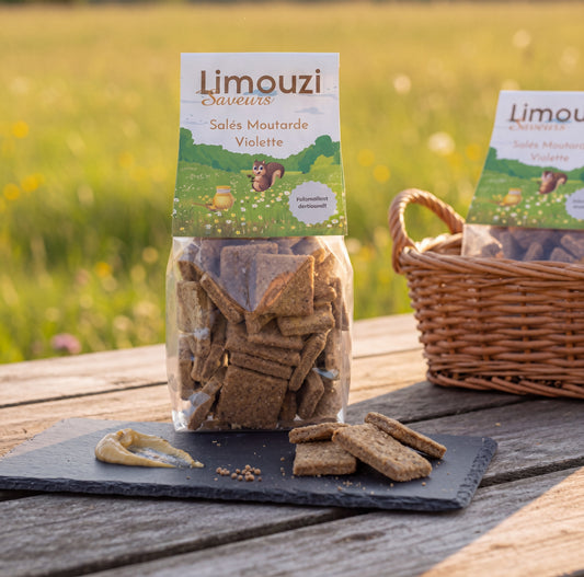 Salés Moutarde violette de Brive 150G