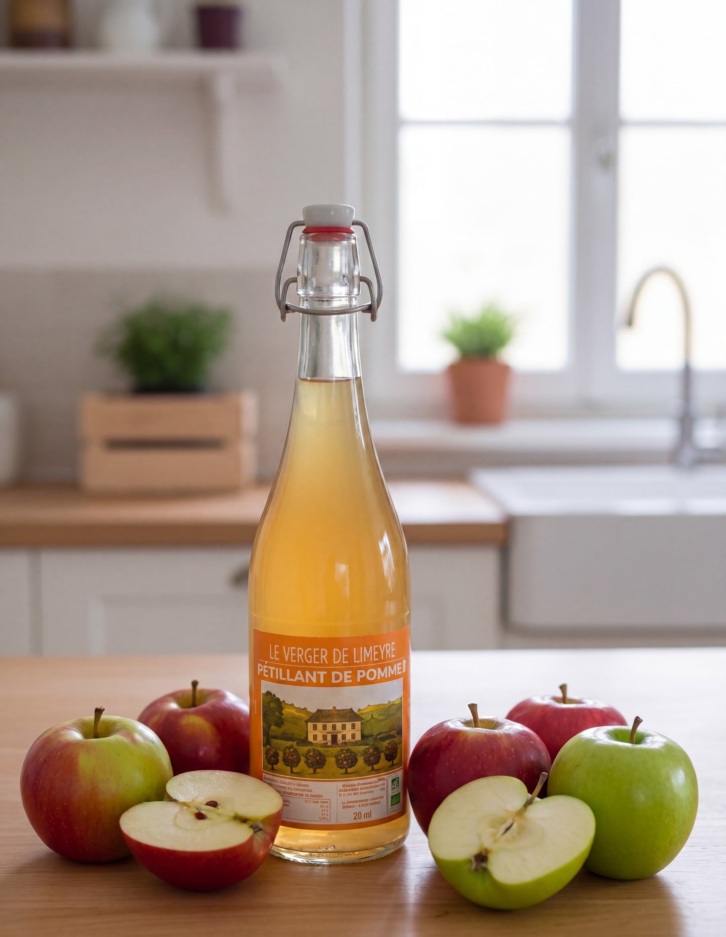 Le verger de Lapeyre pétillant de pomme 75cL