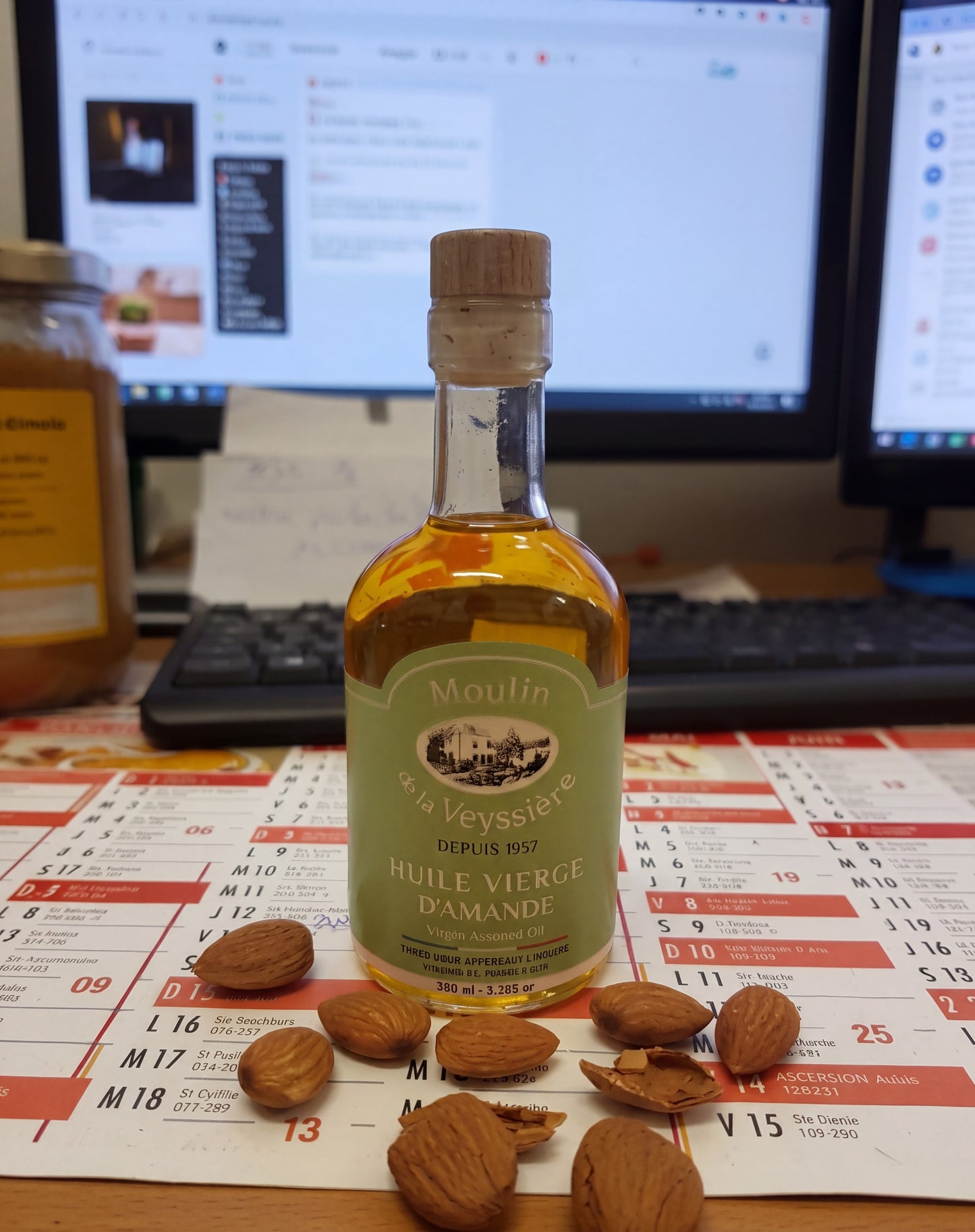 Huile vierge d'amande 100mL