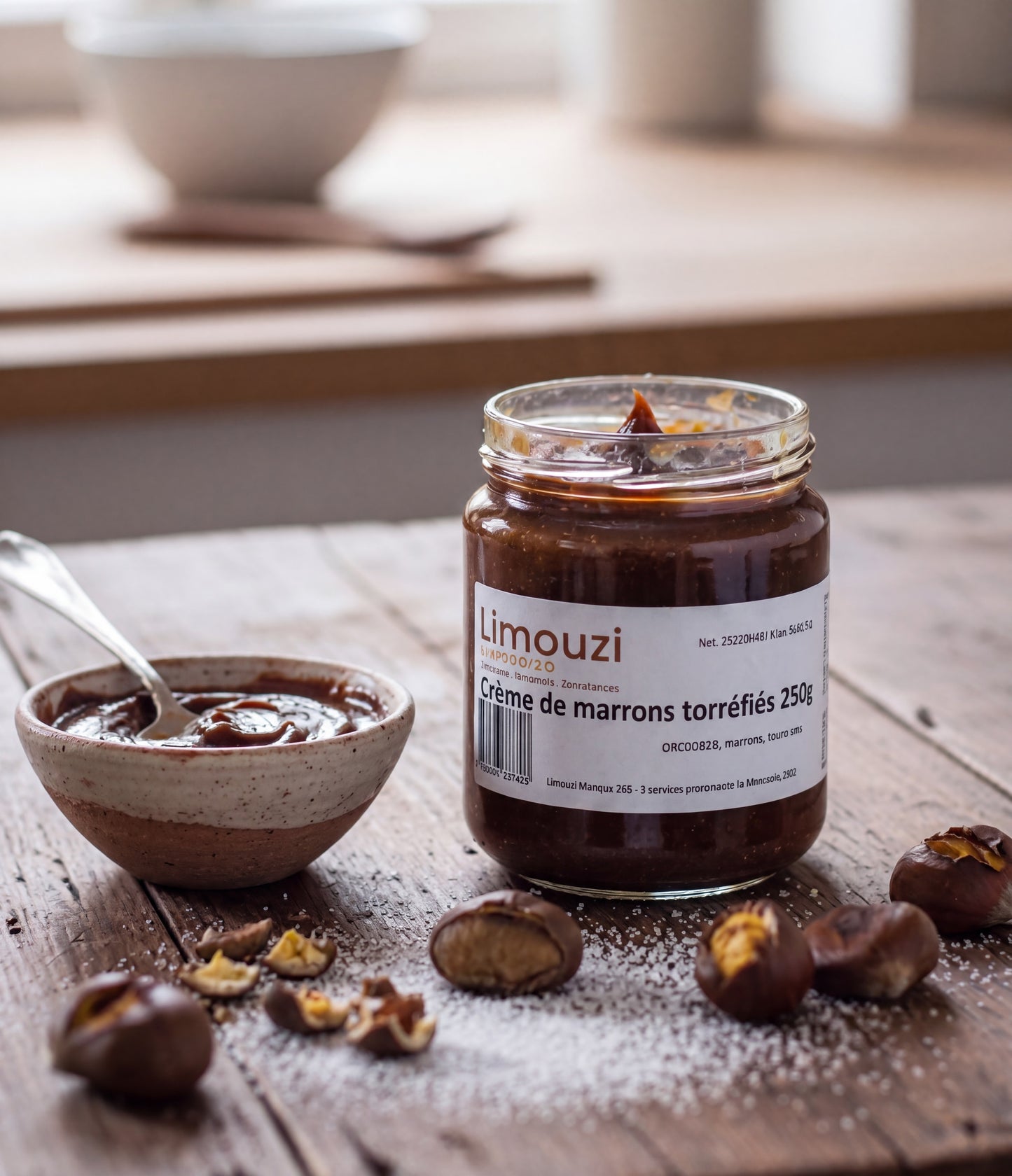 Crème de marrons torréfiés 250g