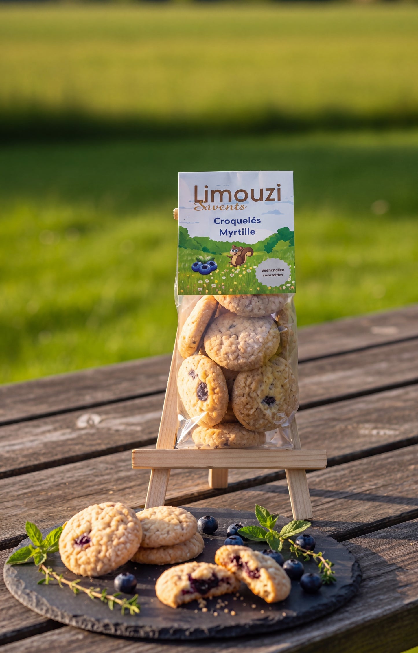 Craquelés myrtille 150G