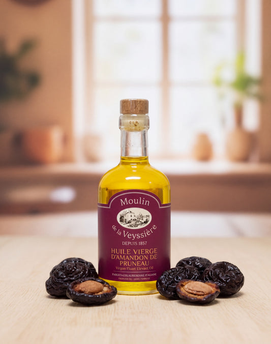 Huile vierge d'amandon de pruneau 100mL