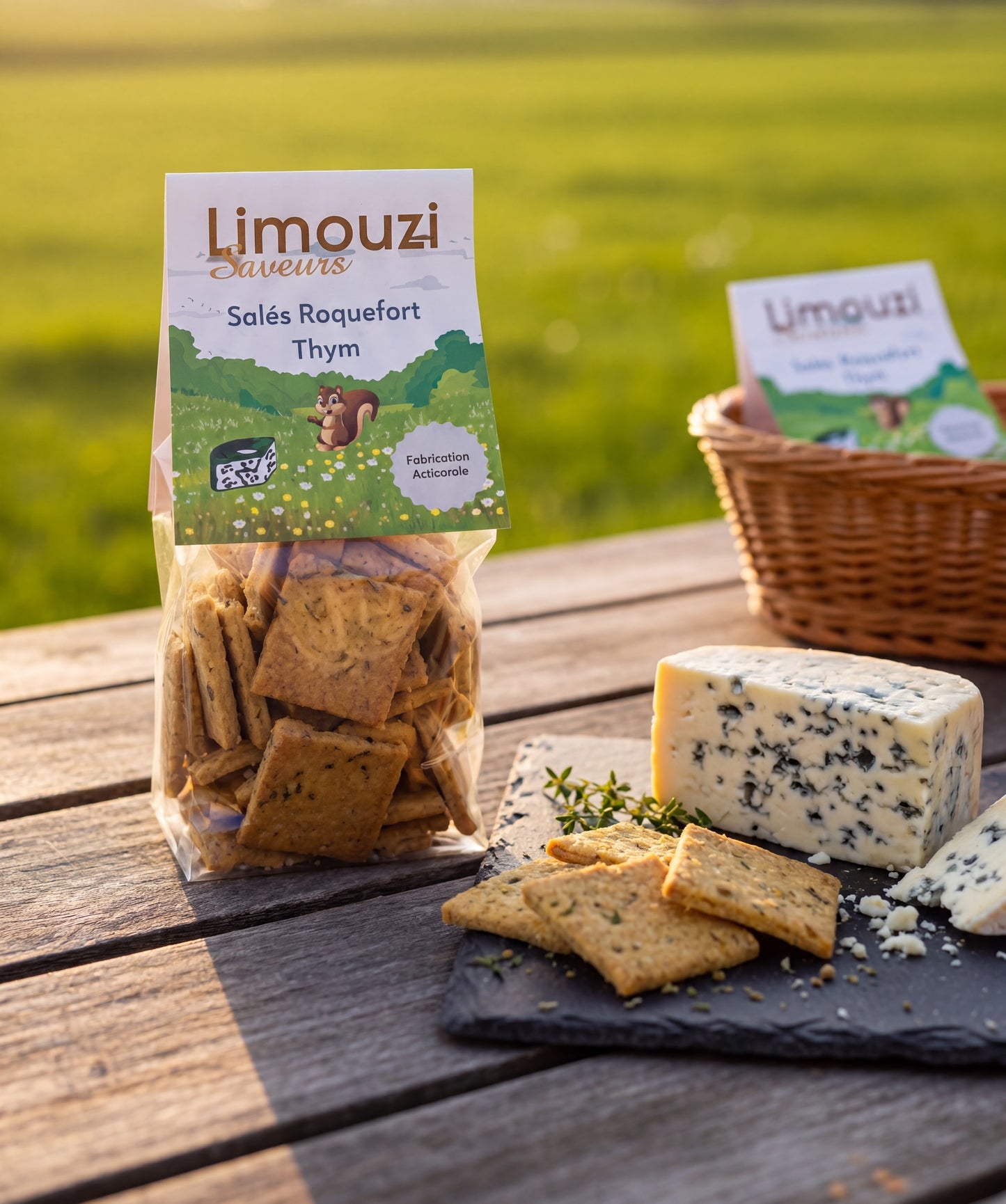 Salés roquefort thym 150G