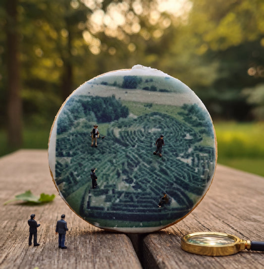 Biscuit sérigraphié "JARDINS DE COLETTE"