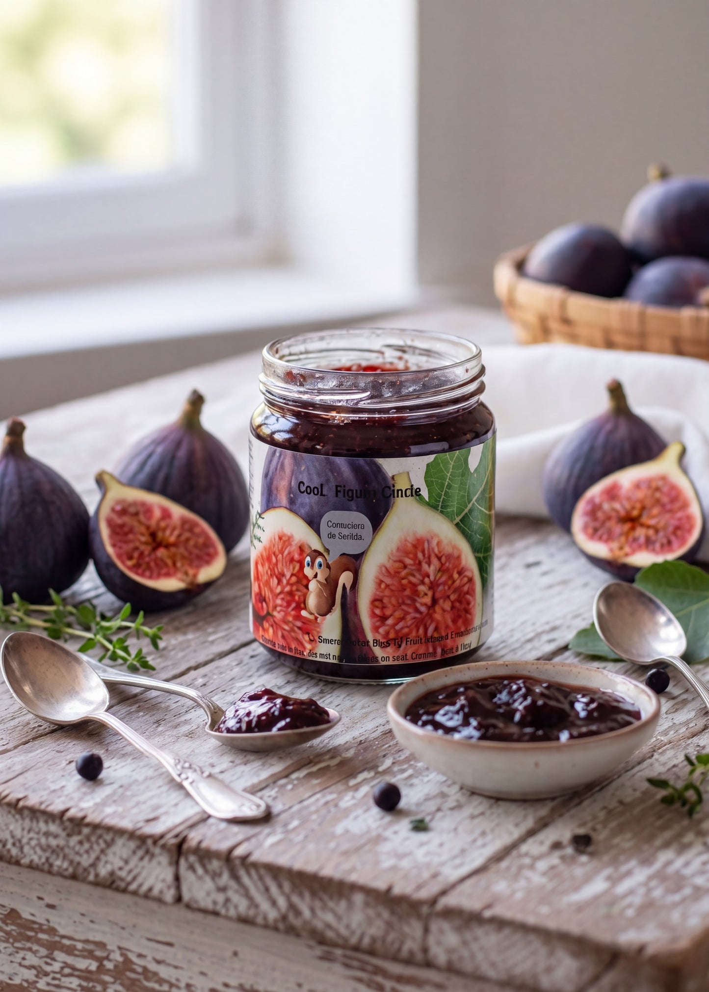 Confiture figues cassis