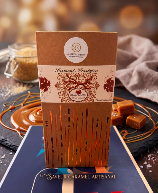 Sarments Corrézien Chocolat Lait 38% Caramel