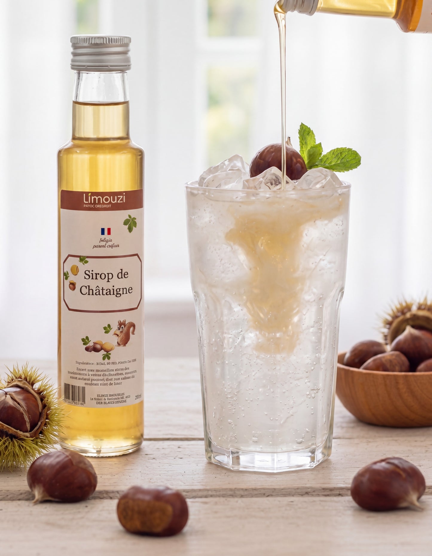 Sirops châtaigne 25cl