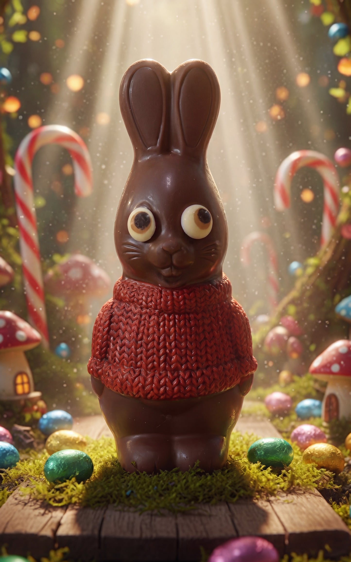 Lapin pull rouge 80g