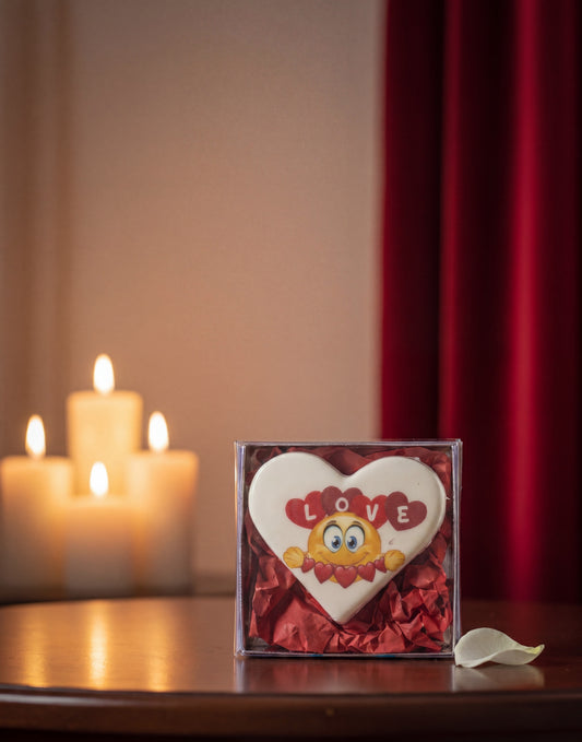 Biscuit coeur " Emoji "