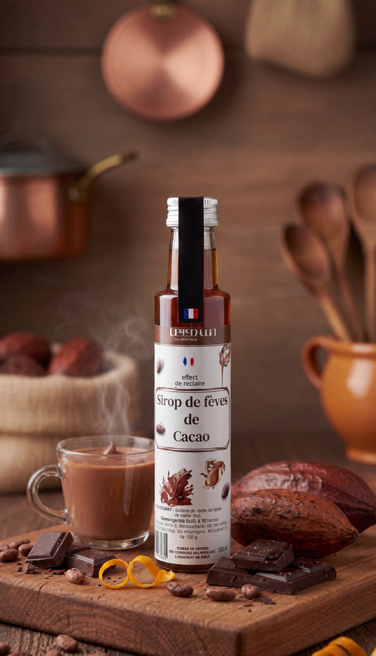 Sirops  de fèves de cacao 25cl