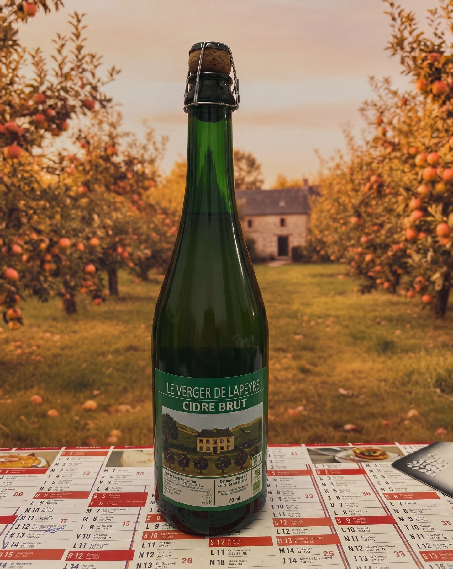 Le verger de Lapeyre cidre brut 75cL