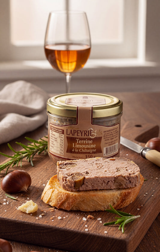 Terrine limousine à la châtaigne